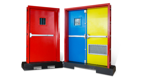 Fire-rated door hardware